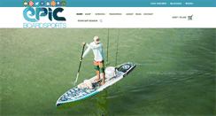 Desktop Screenshot of epic-boardsports.com